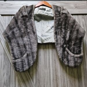 Regina Glenara by Glenoit Faux Fur Cap Shaw